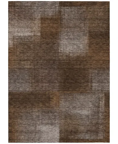 Addison Chantille Acn742 9'x12' Area Rug In Chocolate