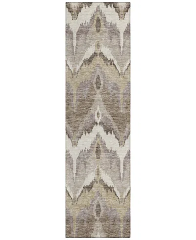 Addison Chantille Acn743 2'3"x7'6" Runner Area Rug In Beige