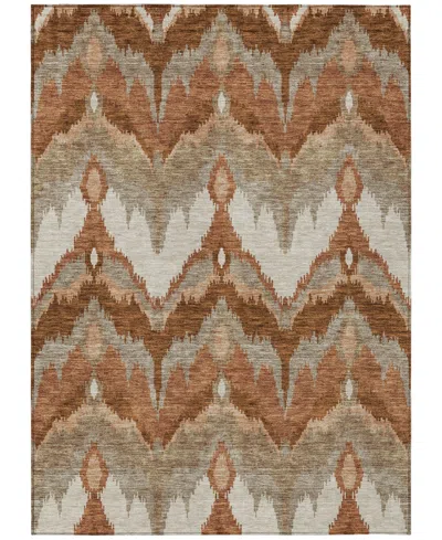 Addison Chantille Acn743 2'6"x3'10" Area Rug In Paprika