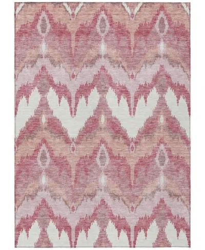 Addison Chantille Acn743 5'x7'6" Area Rug In Rose