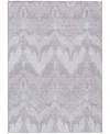 Addison Chantille Acn743 8'x10' Area Rug In Lavender