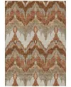 Addison Chantille Acn743 8'x10' Area Rug In Paprika