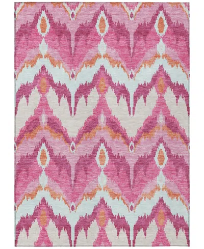 Addison Chantille Acn743 8'x10' Area Rug In Pink