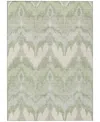 Addison Chantille Machine Washable Acn743 8'x10' Area Rug In Sage