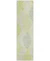 Addison Chantille Acn744 2'3"x7'6" Runner Area Rug In Sage