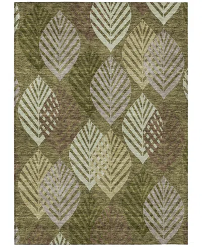 Addison Chantille Acn744 2'6"x3'10" Area Rug In Olive