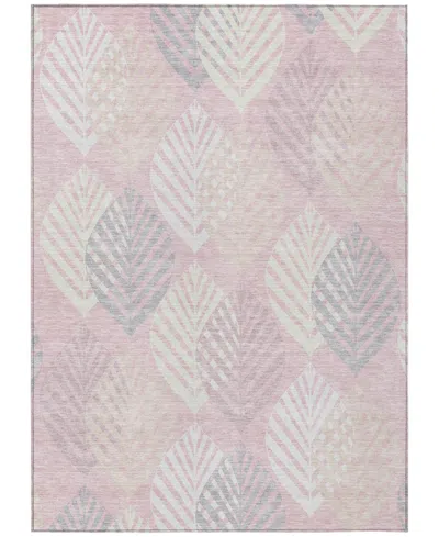 Addison Chantille Acn744 2'6"x3'10" Area Rug In Pink