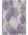 Addison Chantille Acn744 8'x10' Area Rug In Purple