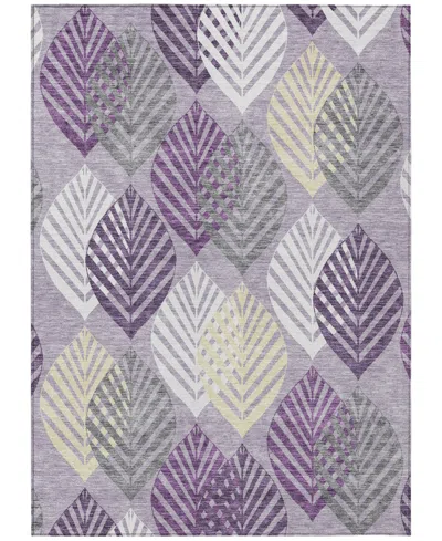 Addison Chantille Acn744 8'x10' Area Rug In Purple