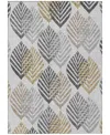 Addison Chantille Acn744 8'x10' Area Rug In Silver