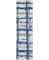 Addison Chantille Acn745 2'3"x7'6" Runner Area Rug In Navy