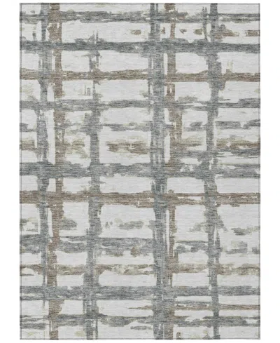 Addison Chantille Acn745 2'6"x3'10" Area Rug In Silver