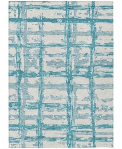 Addison Chantille Acn745 8'x10' Area Rug In Teal