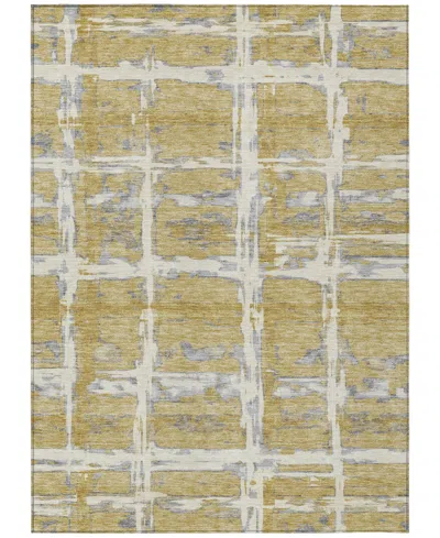 Addison Chantille Acn745 9'x12' Area Rug In Gold