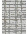 Addison Chantille Acn745 9'x12' Area Rug In Silver