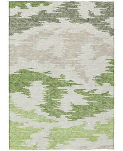 Addison Chantille Acn746 5'x7'6" Area Rug In Green