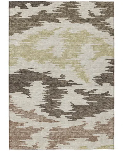 Addison Chantille Acn746 8'x10' Area Rug In Chocolate
