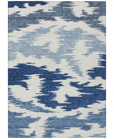 Addison Chantille Acn746 8'x10' Area Rug In Navy