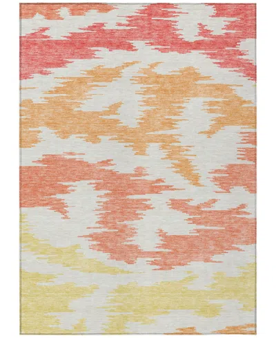 Addison Chantille Acn746 9'x12' Area Rug In Coral