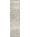 Addison Chantille Acn747 2'3"x7'6" Runner Area Rug In Beige