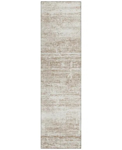 Addison Chantille Acn747 2'3"x7'6" Runner Area Rug In Beige