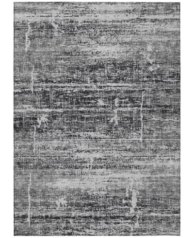 Addison Chantille Machine Washable Acn747 3'x5' Area Rug In Black