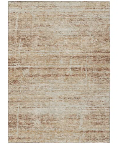 Addison Chantille Machine Washable Acn747 3'x5' Area Rug In Copper