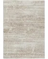 Addison Chantille Machine Washable Acn747 8'x10' Area Rug In Beige