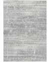 Addison Chantille Machine Washable Acn747 8'x10' Area Rug In Silver