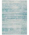 Addison Chantille Machine Washable Acn747 8'x10' Area Rug In Teal