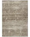 Addison Chantille Machine Washable Acn747 9'x12' Area Rug In Brown