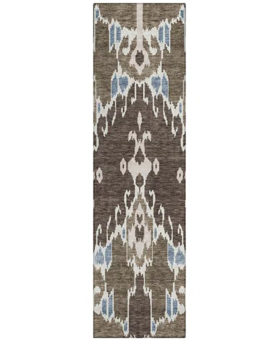 Addison Chantille Acn748 2'3"x7'6" Runner Area Rug In Cocoa