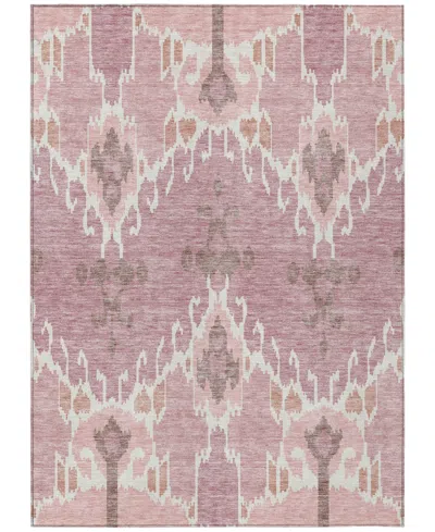 Addison Chantille Acn748 5'x7'6" Area Rug In Rose