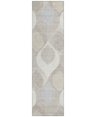 Addison Chantille Acn749 2'3"x7'6" Runner Area Rug In Ivory