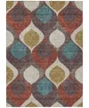 Addison Chantille Machine Washable Acn749 3'x5' Area Rug In Brown