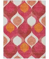 Addison Chantille Acn749 3'x5' Area Rug In Pink