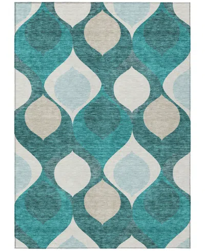 Addison Chantille Acn749 5'x7'6" Area Rug In Teal