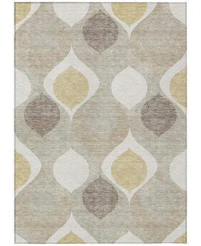 Addison Chantille Acn749 8'x10' Area Rug In Beige