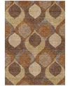 Addison Chantille Acn749 8'x10' Area Rug In Copper