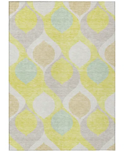 Addison Chantille Acn749 8'x10' Area Rug In Yellow