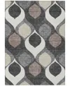 Addison Chantille Acn749 9'x12' Area Rug In Gray