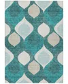 Addison Chantille Acn749 9'x12' Area Rug In Teal