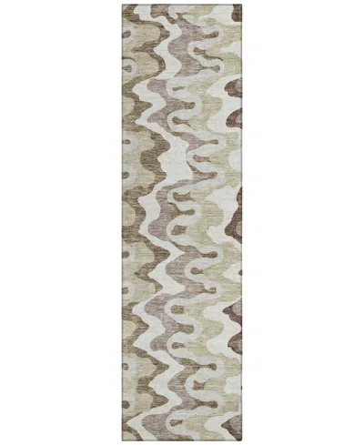 Addison Chantille Acn750 2'3"x7'6" Runner Area Rug In Beige