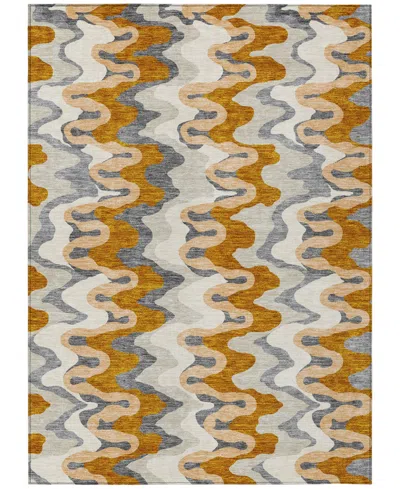 Addison Chantille Acn750 3'x5' Area Rug In Terracotta