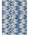 Addison Chantille Machine Washable Acn750 8'x10' Area Rug In Blue