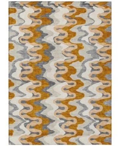 Addison Chantille Acn750 Rug Collection In Terracotta