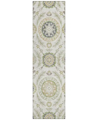 Addison Chantille Acn751 2'3"x7'6" Runner Area Rug In Ivory