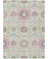 Addison Chantille Machine Washable Acn751 2'6"x3'10" Area Rug In Pink