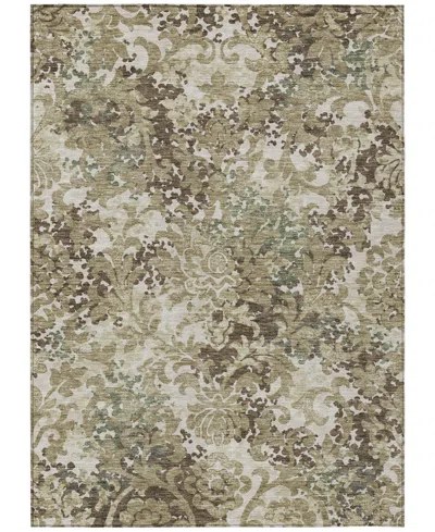Addison Chantille Acn752 5'x7'6" Area Rug In Beige