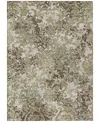 Addison Chantille Machine Washable Acn752 9'x12' Area Rug In Beige
